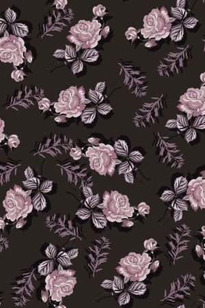 连衣裙印花华亿平台图片