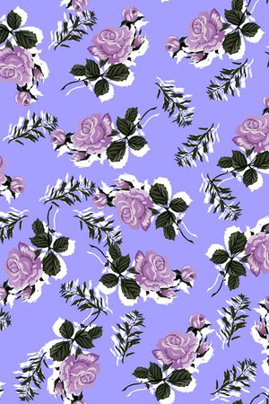 连衣裙印花华亿平台图片