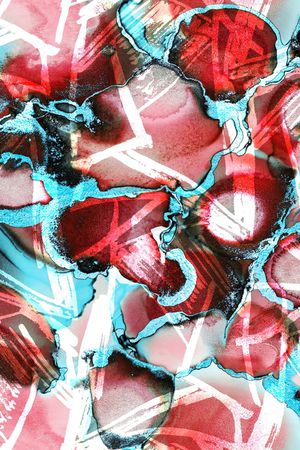 涂鸦印花华亿平台图片