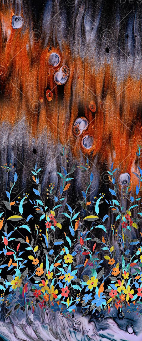 定位花印花华亿平台图片