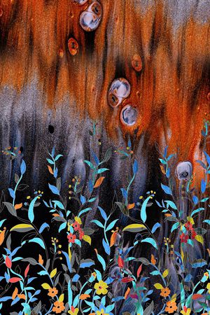 定位花印花华亿平台图片