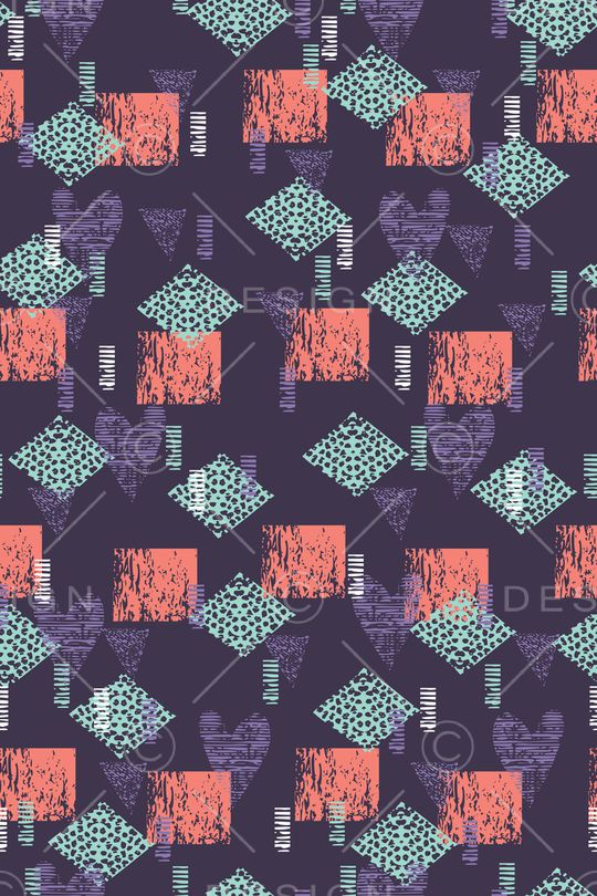 几何印花华亿平台图片