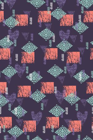 几何印花华亿平台图片