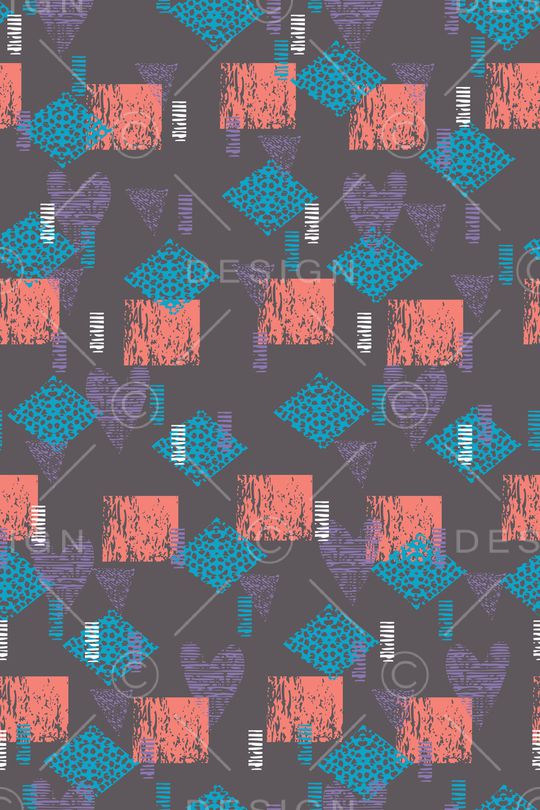 几何印花华亿平台图片