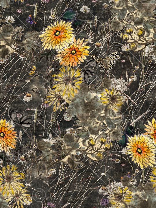 兰花印花华亿平台图片