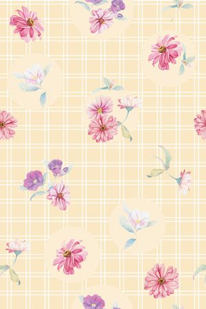 格子印花华亿平台图片