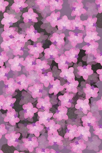 绿植树叶印花华亿平台图片