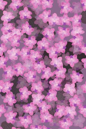 绿植树叶印花华亿平台图片