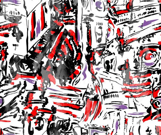 定位花印花华亿平台图片