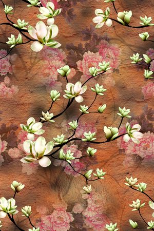 复古印花华亿平台图片