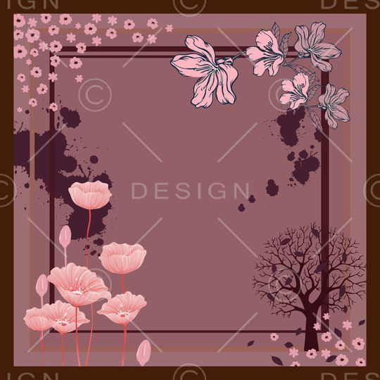 方巾印花华亿平台图片