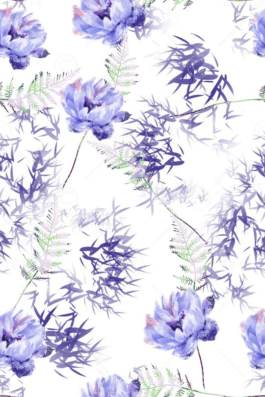 绿植树叶印花华亿平台图片