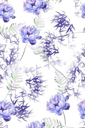 绿植树叶印花华亿平台图片