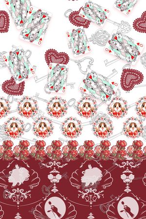 定位花印花华亿平台图片