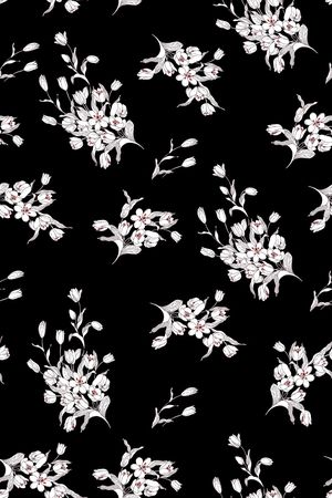 黑白华亿平台印花华亿平台图片