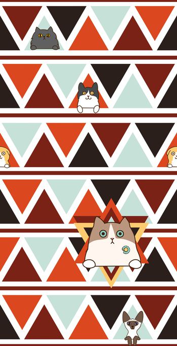 几何印花华亿平台图片