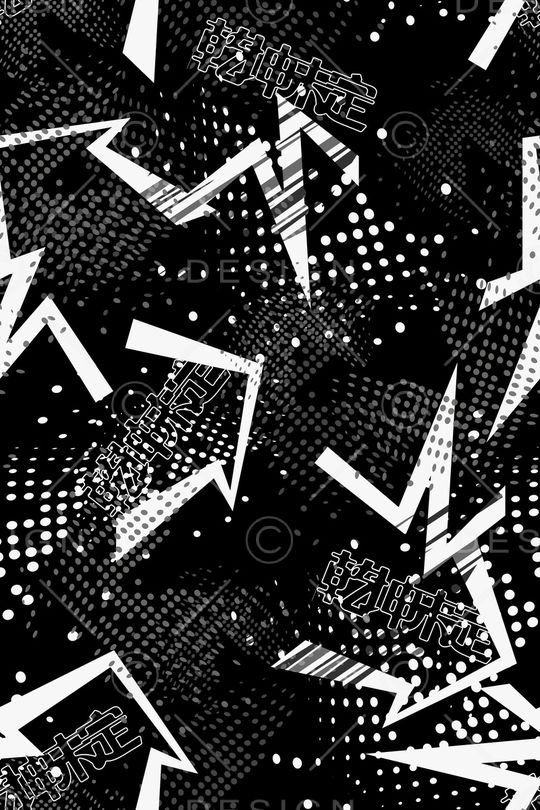 几何印花华亿平台图片