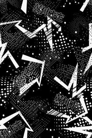 几何印花华亿平台图片