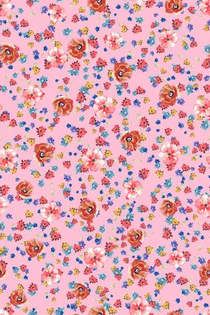 连衣裙印花华亿平台图片