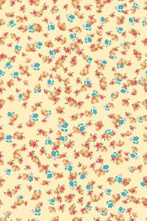 连衣裙印花华亿平台图片