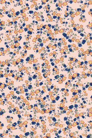 连衣裙印花华亿平台图片