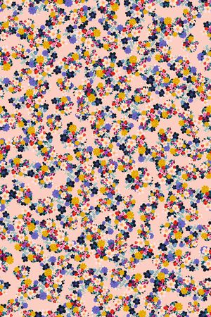 连衣裙印花华亿平台图片