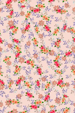 连衣裙印花华亿平台图片