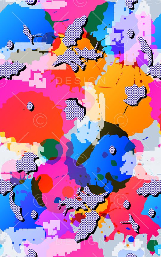 炫彩印花华亿平台图片