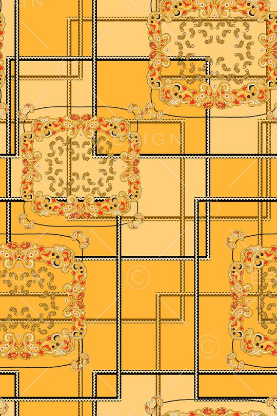 几何印花华亿平台图片