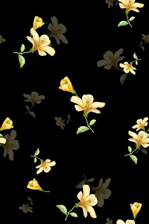 绿植树叶印花华亿平台图片