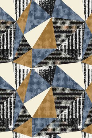 几何印花华亿平台图片