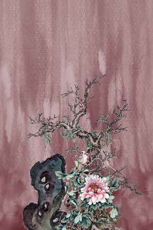 定位花印花华亿平台图片