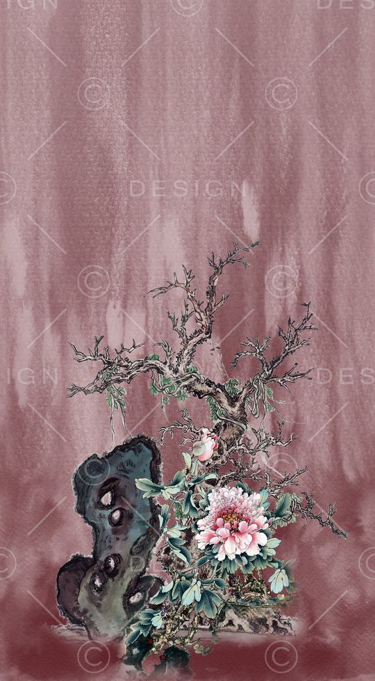 定位花印花华亿平台图片