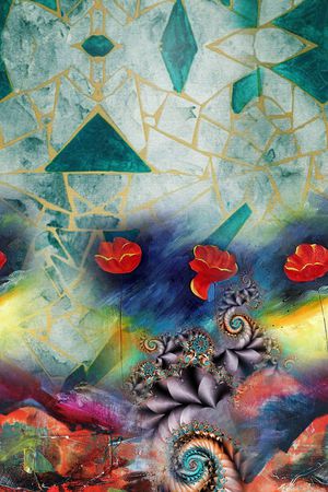 肌理印花华亿平台图片