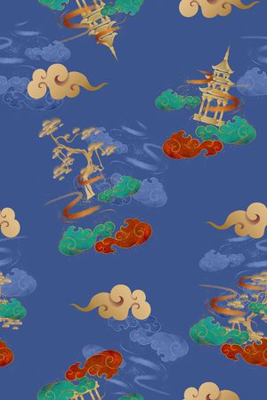 祥云印花华亿平台图片