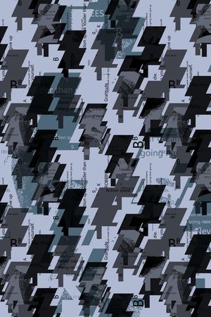 几何印花华亿平台图片