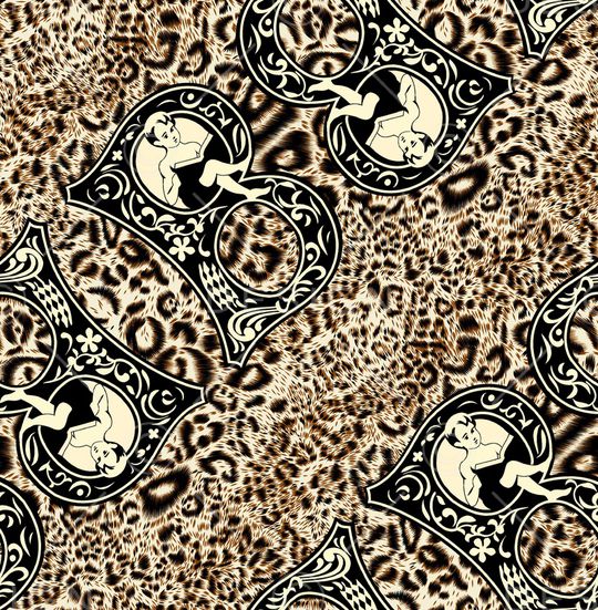 字母印花华亿平台图片