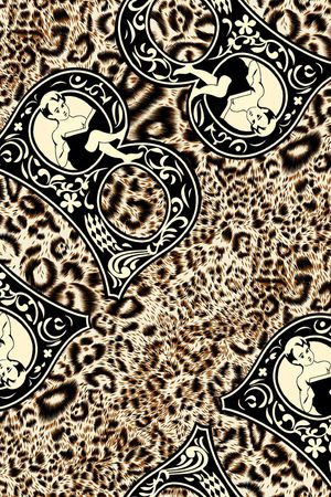 字母印花华亿平台图片