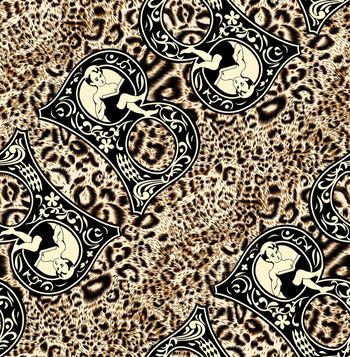 字母印花华亿平台图片