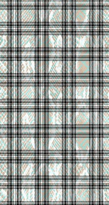 格子印花华亿平台图片