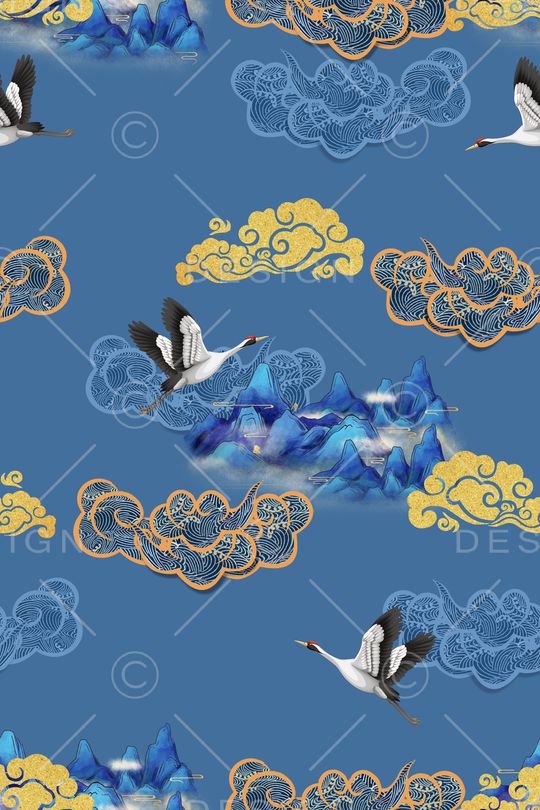 祥云印花华亿平台图片