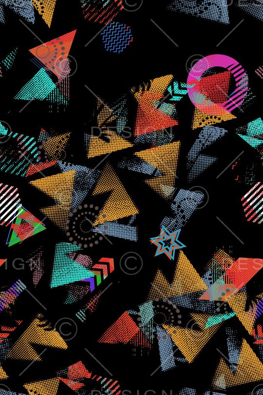 几何印花华亿平台图片