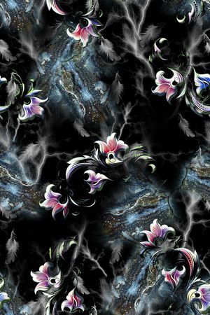 几何印花华亿平台图片