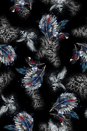 几何印花华亿平台图片