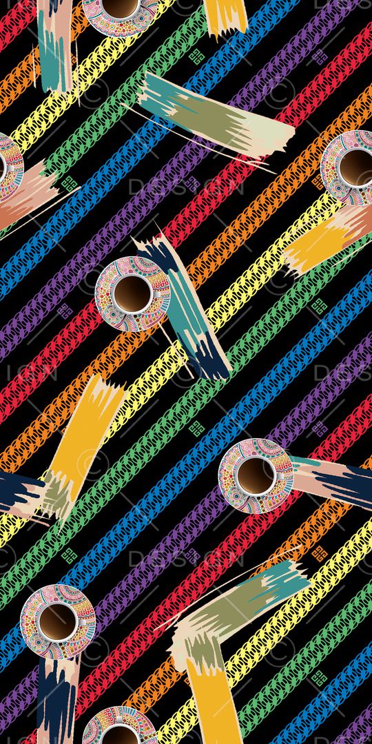 几何印花华亿平台图片