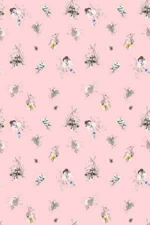 绿植树叶印花华亿平台图片