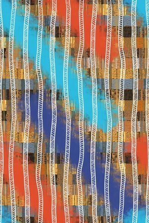 几何印花华亿平台图片