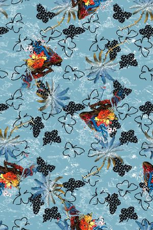 几何印花华亿平台图片