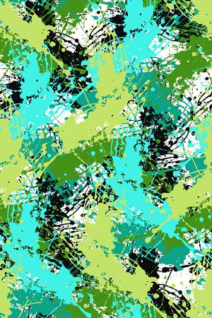 抽象男装印花华亿平台图片