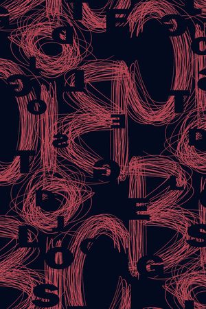 线条印花华亿平台图片